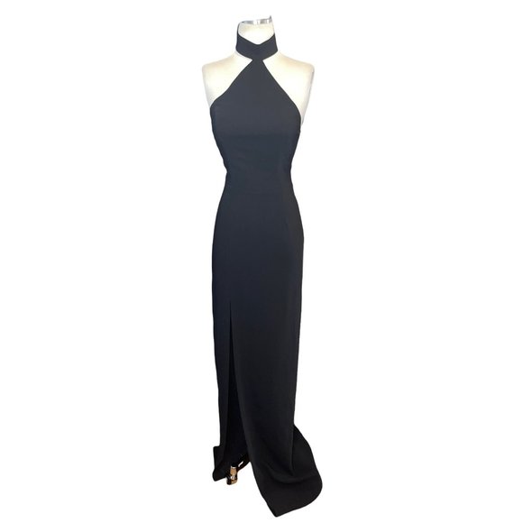 Amanda Uprichard Queen Gown in Black Medium - Picture 4 of 14